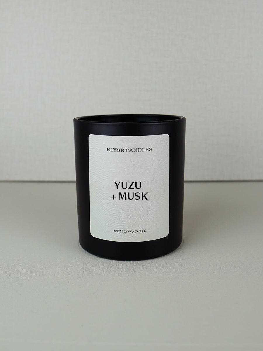 Yuzu + Musk Candle
