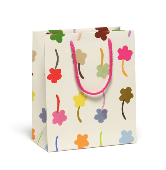 Flipping Flowers Gift Bag- Medium