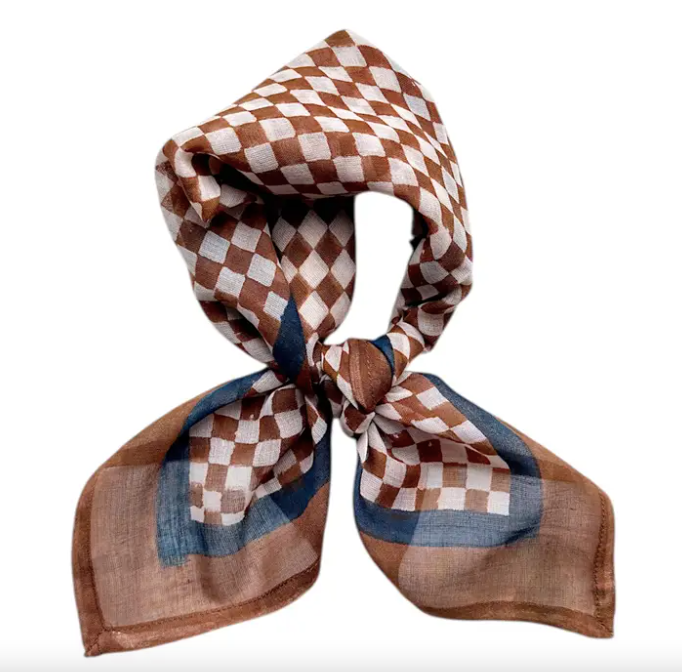 Cocoa Bandana Scarf
