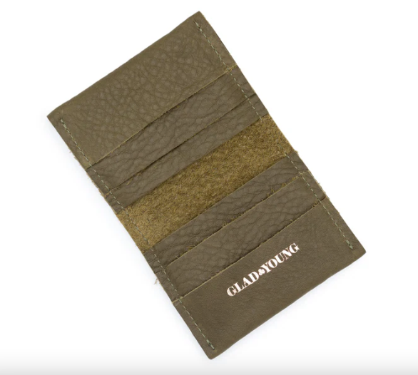 Anybody Wallet in Olive Leather