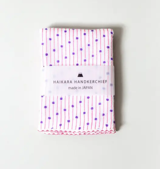 Haikara Little Handkerchief, Sudare Pink