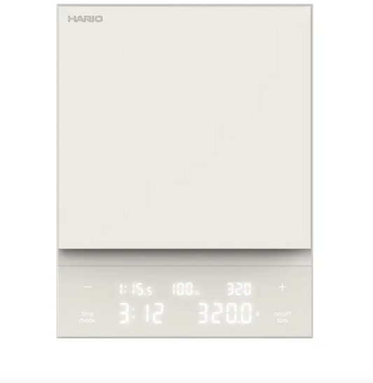 Polaris Coffee Scale in White