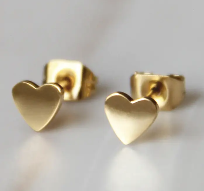 Heart Studs