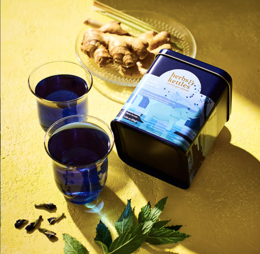Lavish Blue Tea