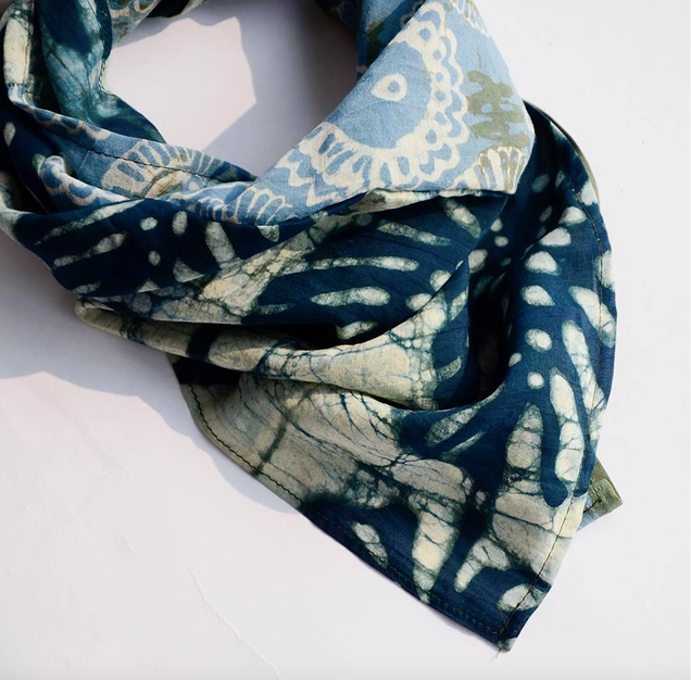 Block Print Bandana