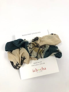 Zero Waste Cotton Silk Scrunchies