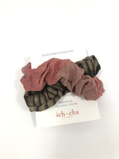 Zero Waste Cotton Silk Scrunchies