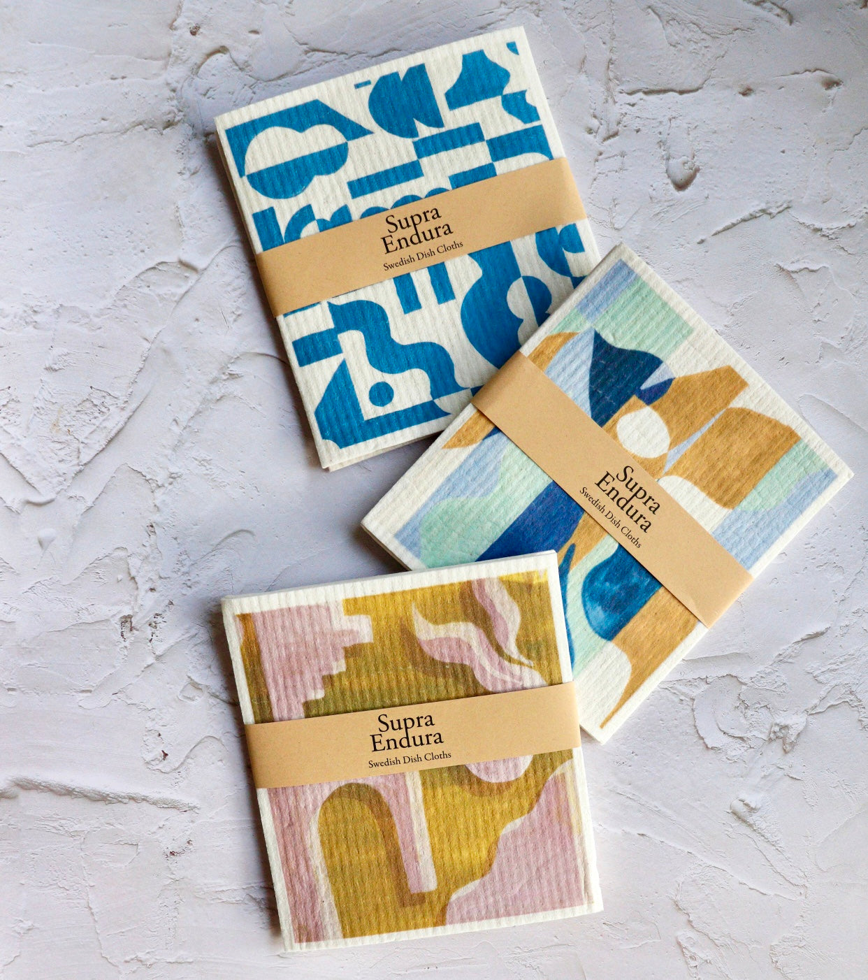 Abstract Swedish Dishcloths