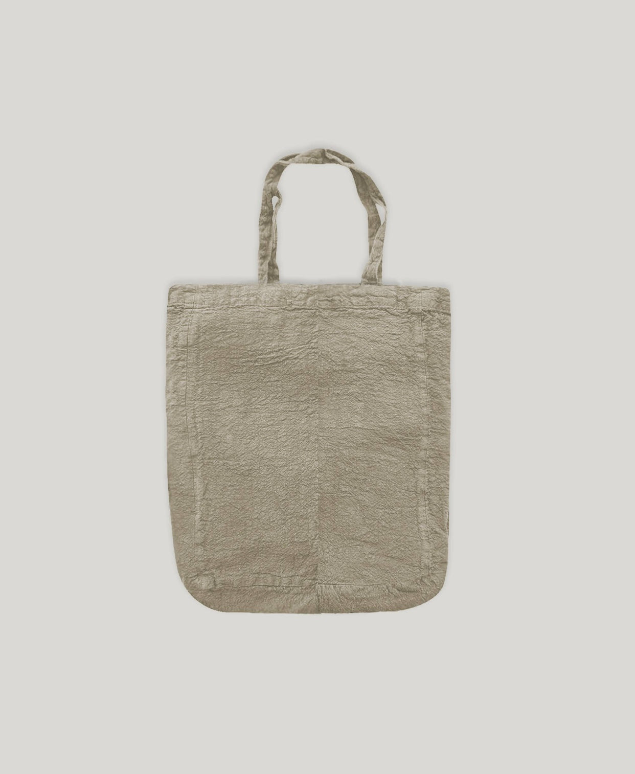 Raw Linen Tote Bag, Multi
