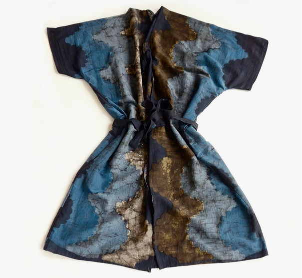 Indigo Kimono/Robe/Kaftan