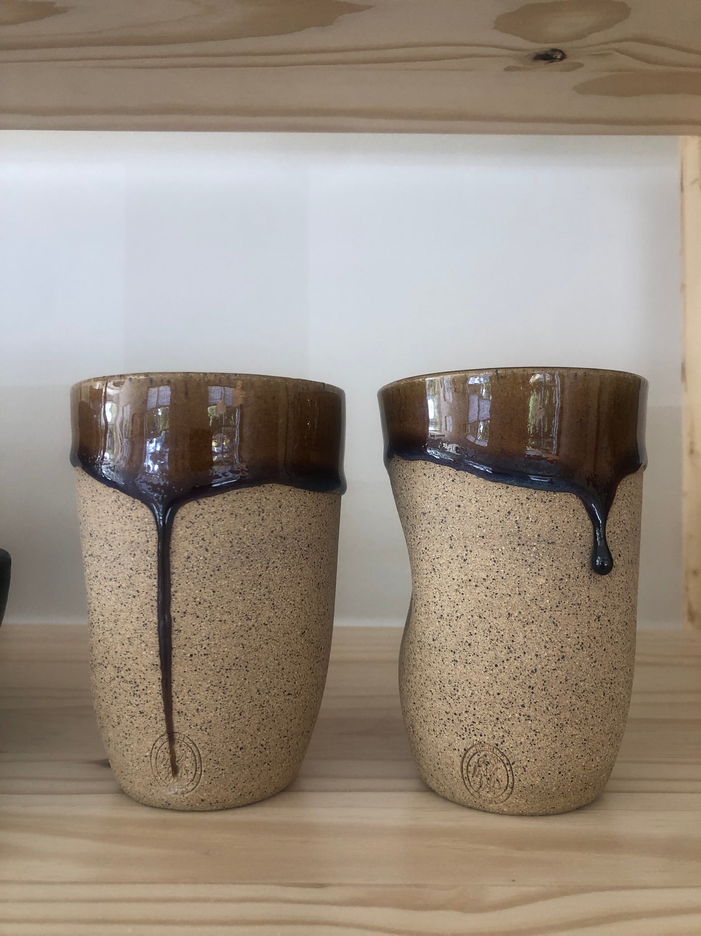 Glazed Edge Dimple Tumbler