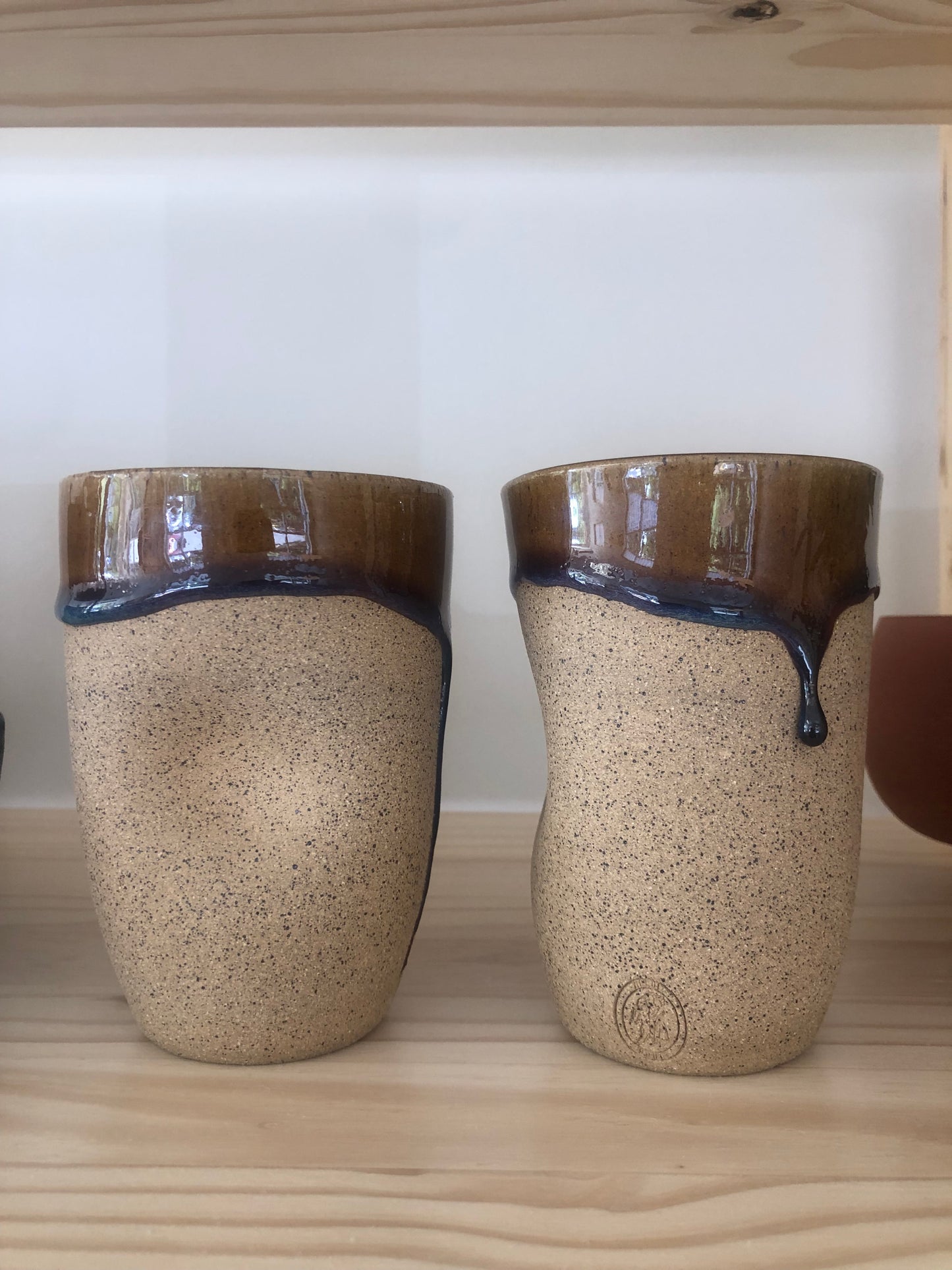 Glazed Edge Dimple Tumbler