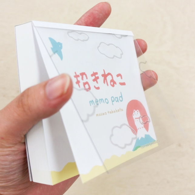 Manekineko Block Memo Pad