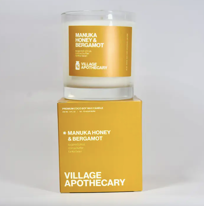 Manuka Honey & Bergamot Candle