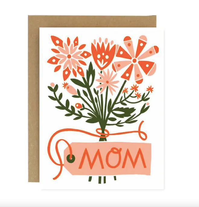 Mother's Day Flower Bouquet Card