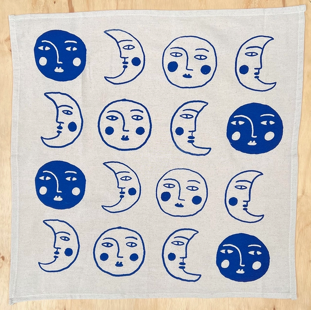 Moon Tea Towel