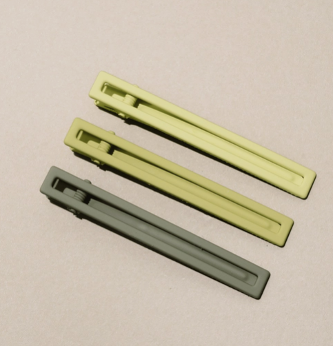 Yarrow Hair Clip Set, Spring