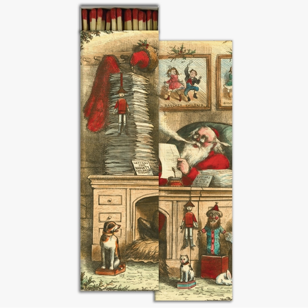 Naughty or Nice List Match Box