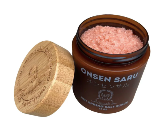 Onsen Saru Hot Spring Salt Scrub - オンセンサル