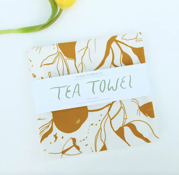 Pears Cotton Tea Towel
