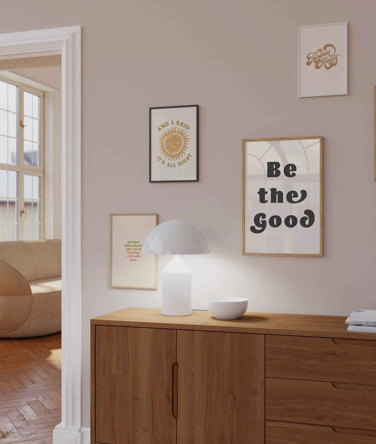'Be The Good’ Wall Print