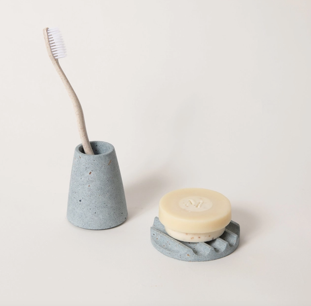 Round Terrazzo Soap Dishes
