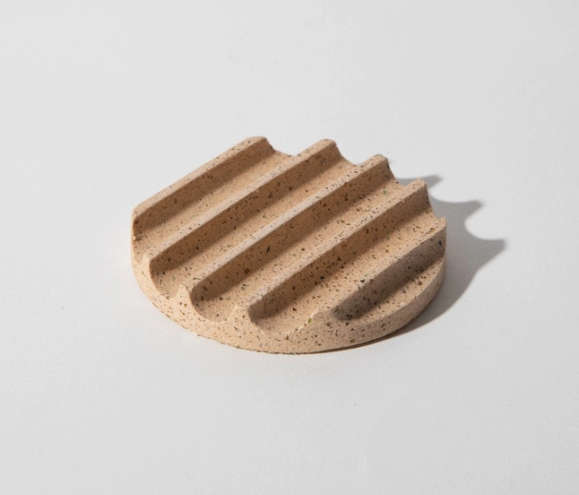 Round Terrazzo Soap Dishes