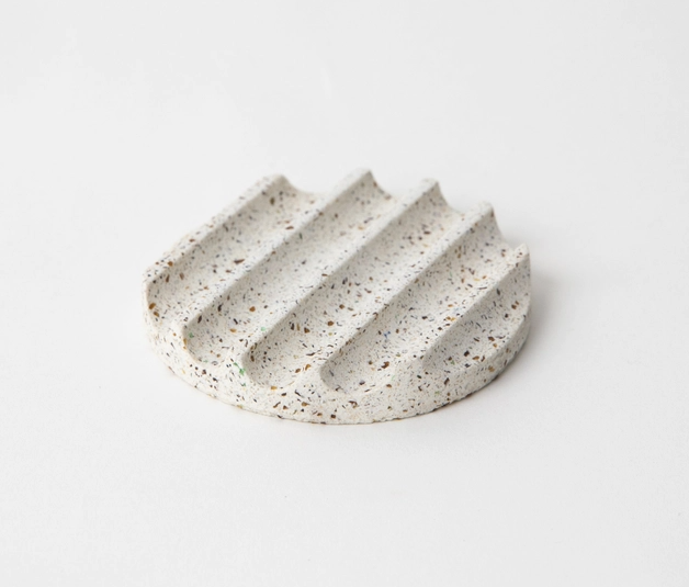Round Terrazzo Soap Dishes