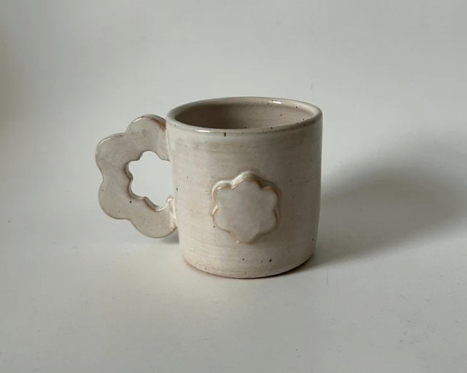 Daisy Handle Mug