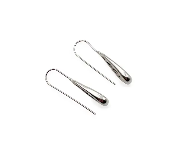 Flow Earrings in Silver