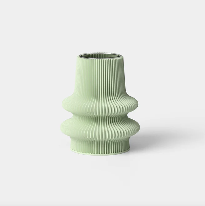 Tower 1 Vase in Pistachio Green