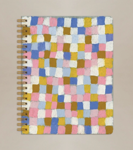 Big Notebook, Pastel Weave