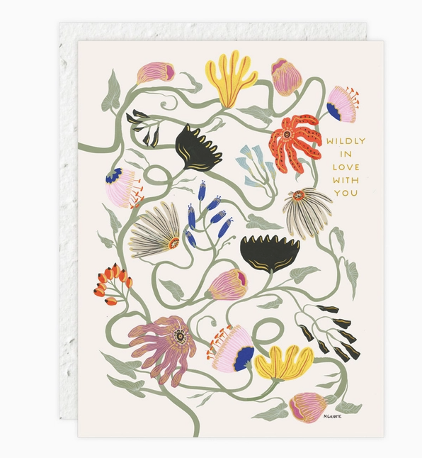 Wildly in Love Greeting Card