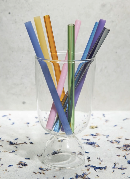 Short Glass Straws