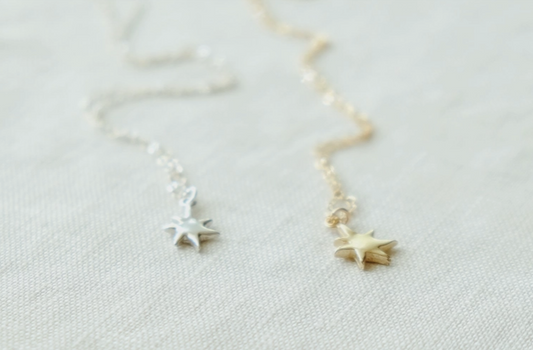 Sunburst Necklace in Sterling Silver
