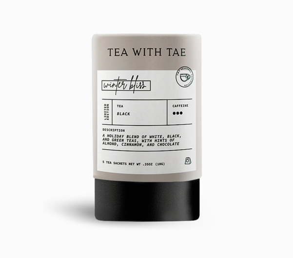 Winter Bliss Tea Tube