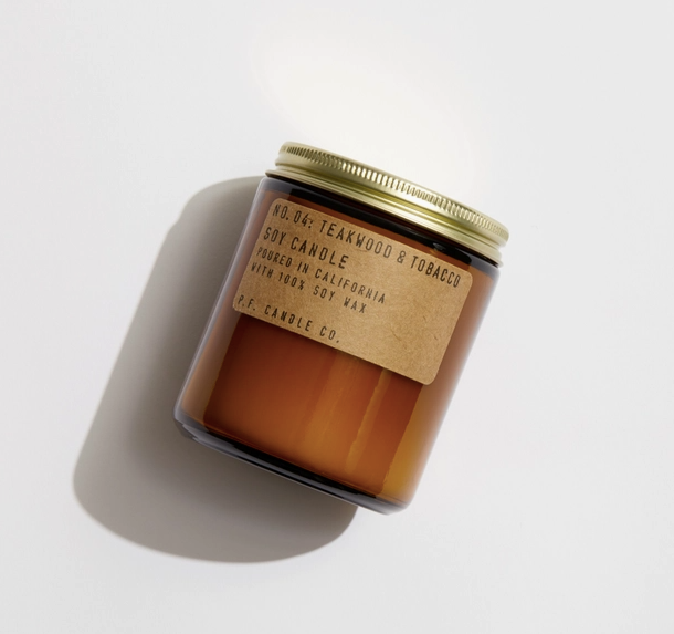 Teakwood & Tobacco Candle