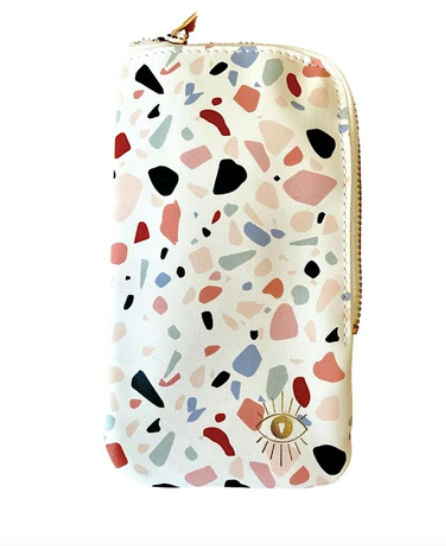 Terrazzo Eyeglasses Soft Pouch