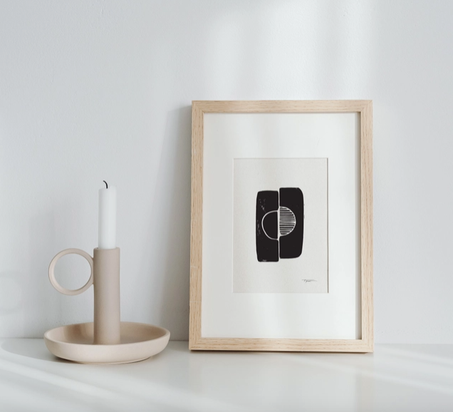 Balanced Mini Block Print