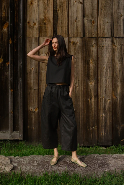 Porch Pants in Black