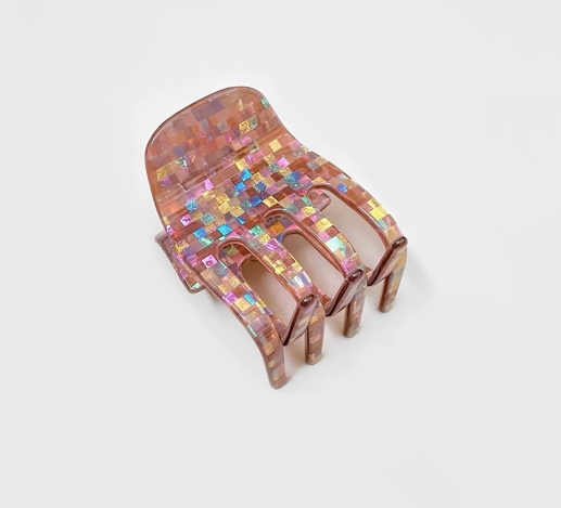 Ursa Hair Claw in Hazel Sparkle