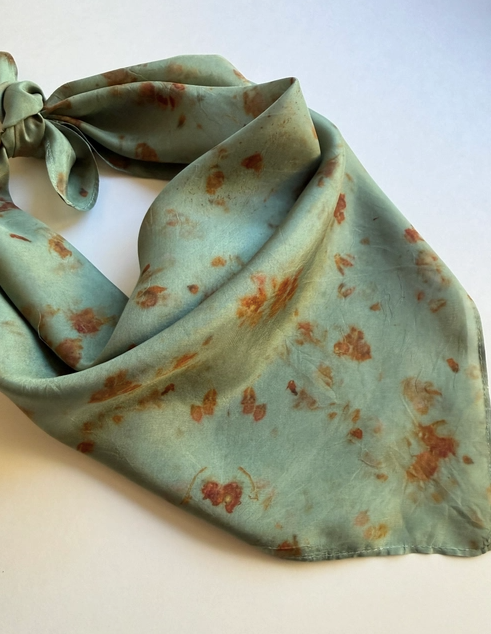 Moonpetal Silk Bandana