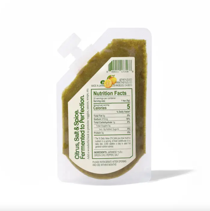 Yuzu Kosho Sauce