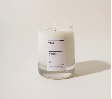 Hinoki Candle Glass Candle