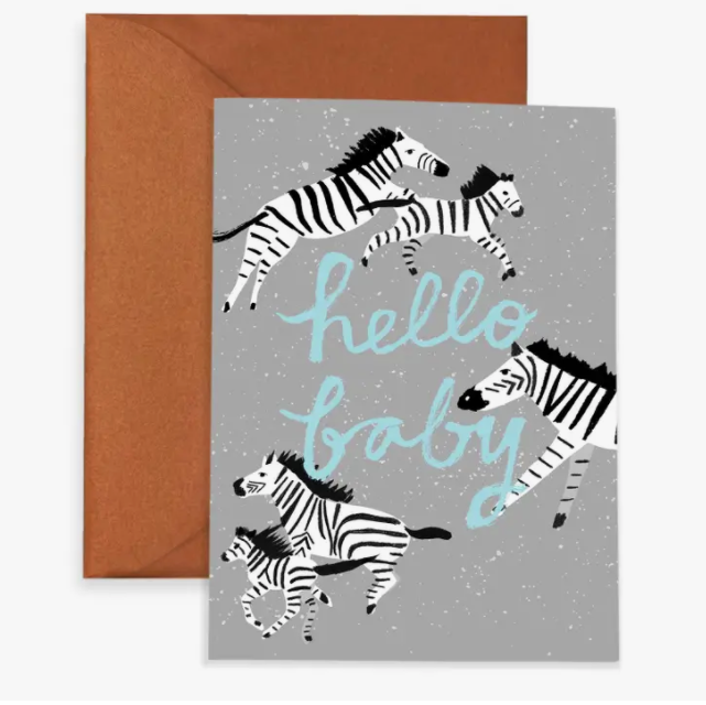Hello Baby Greeting Card
