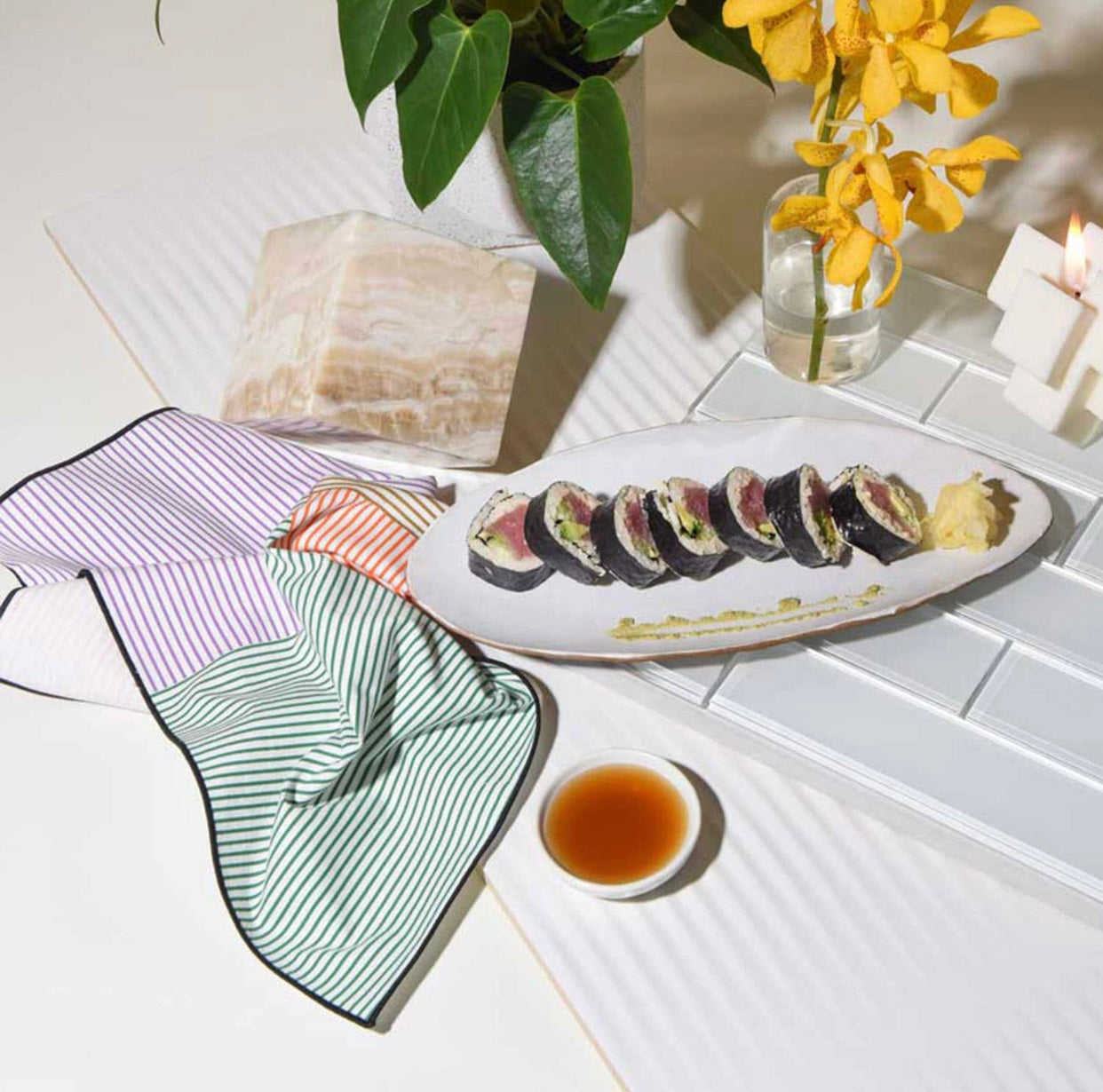 Marfa Stripe Napkin Set