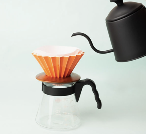 Acacia Wood Pour Over Holder