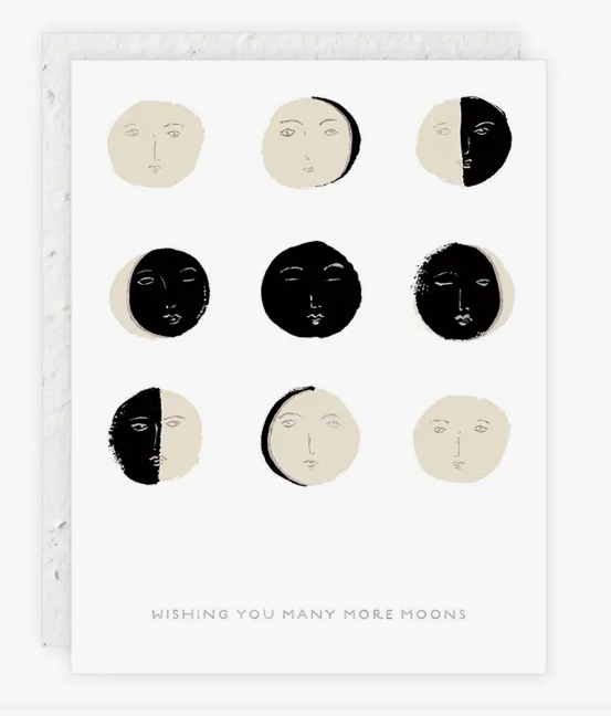 Many Moons Birthday Card