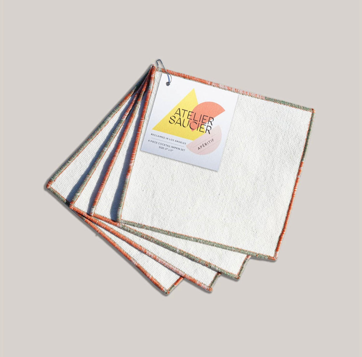 Cocktail Napkin Set, Santa Fe