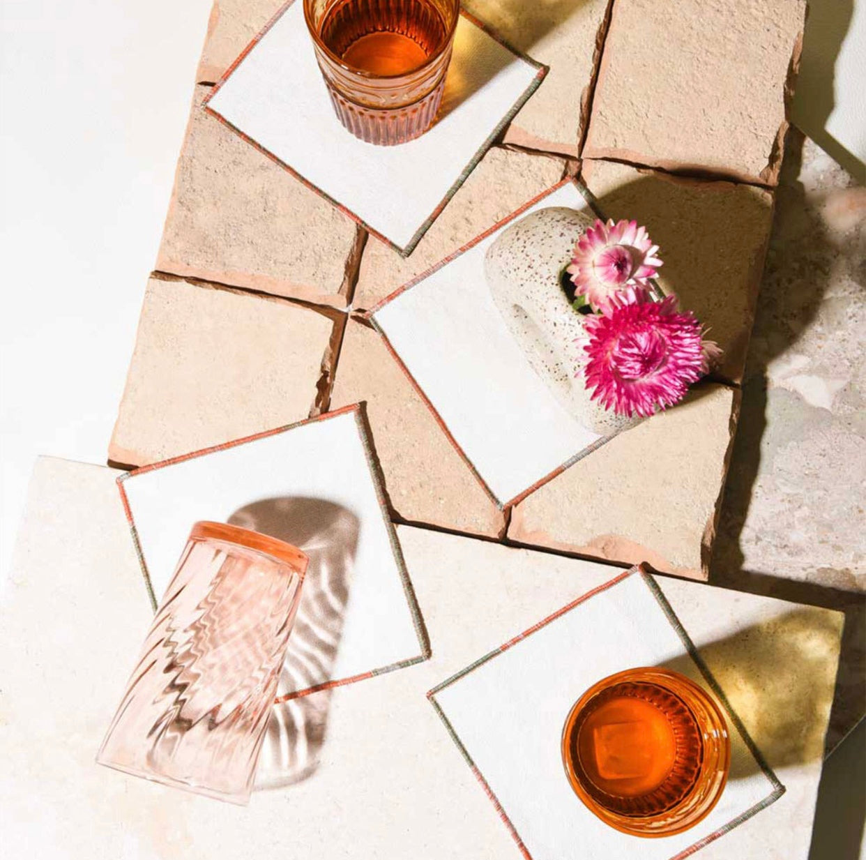 Cocktail Napkin Set, Santa Fe